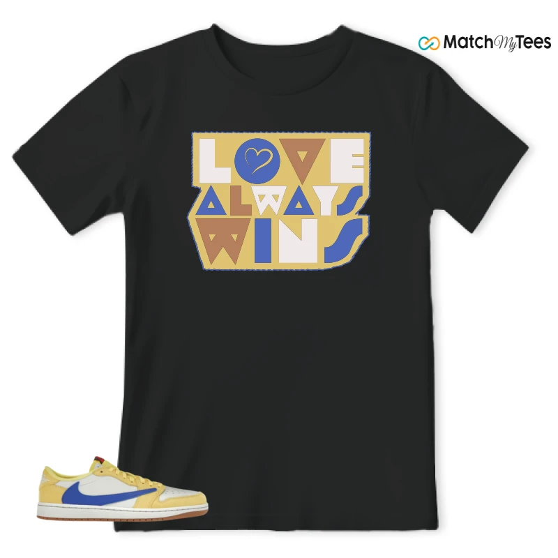 NIKE JORDAN 1 RETRO LOW OG SP TRAVIS SCOTT CANARY (WOMEN'S) SNEAKER Matching Tees t-shirt