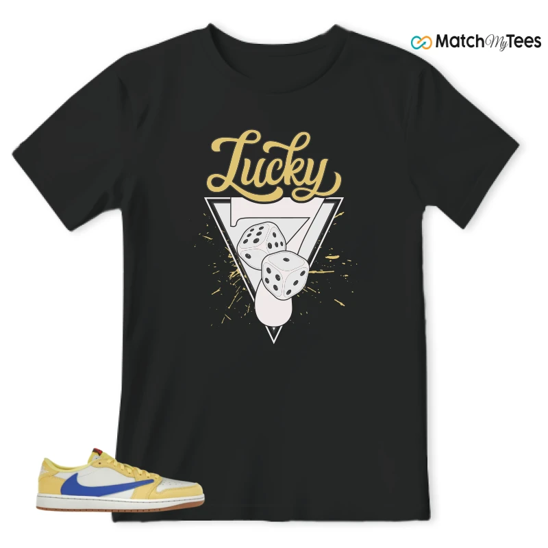 NIKE JORDAN 1 RETRO LOW OG SP TRAVIS SCOTT CANARY (WOMEN'S) SNEAKER Matching Tees t-shirt