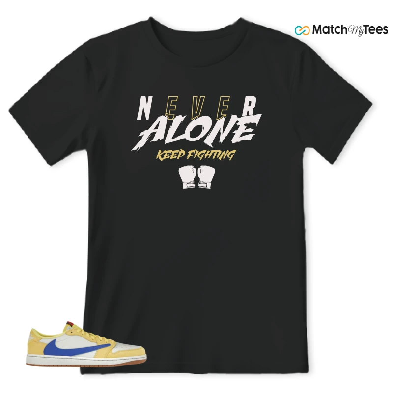 NIKE JORDAN 1 RETRO LOW OG SP TRAVIS SCOTT CANARY (WOMEN'S) SNEAKER Matching Tees t-shirt