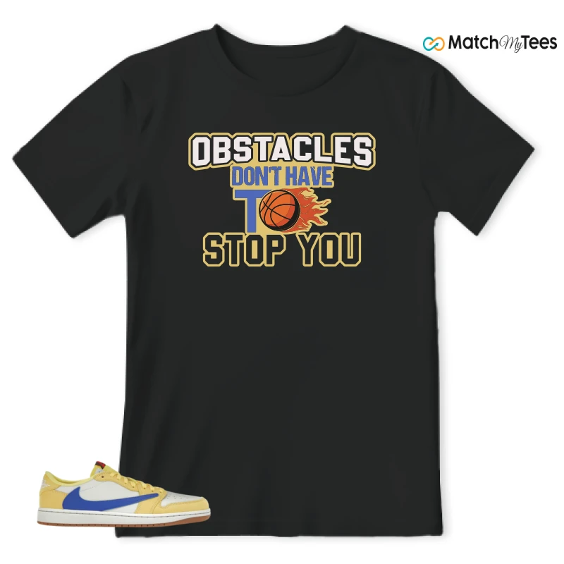 NIKE JORDAN 1 RETRO LOW OG SP TRAVIS SCOTT CANARY (WOMEN'S) SNEAKER Matching Tees t-shirt