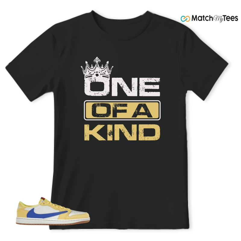 NIKE JORDAN 1 RETRO LOW OG SP TRAVIS SCOTT CANARY (WOMEN'S) SNEAKER Matching Tees t-shirt