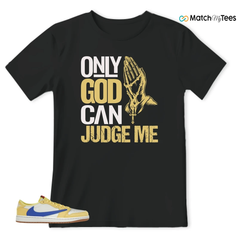NIKE JORDAN 1 RETRO LOW OG SP TRAVIS SCOTT CANARY (WOMEN'S) SNEAKER Matching Tees t-shirt