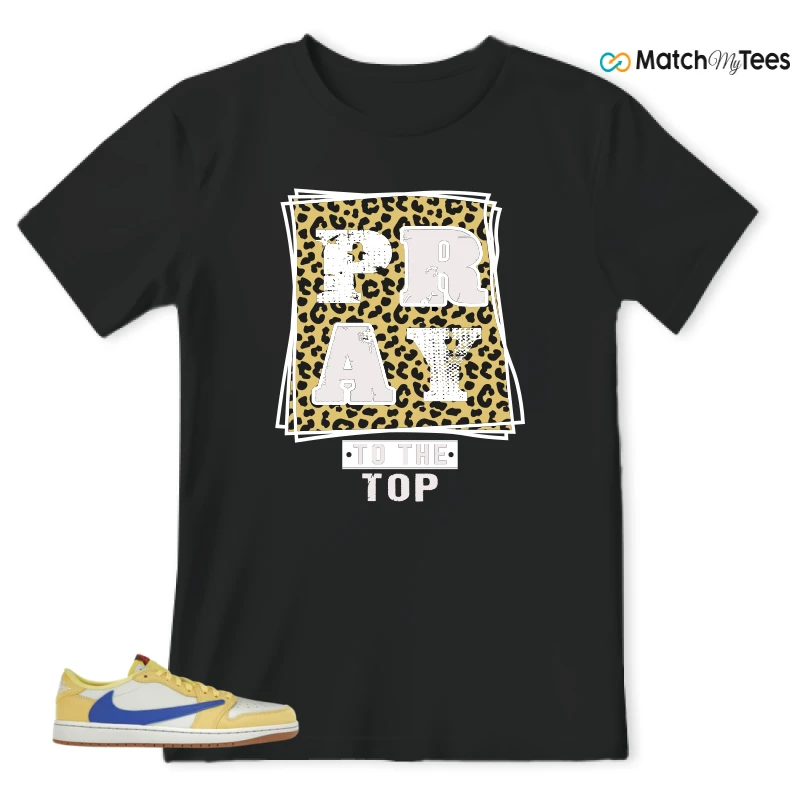 NIKE JORDAN 1 RETRO LOW OG SP TRAVIS SCOTT CANARY (WOMEN'S) SNEAKER Matching Tees t-shirt