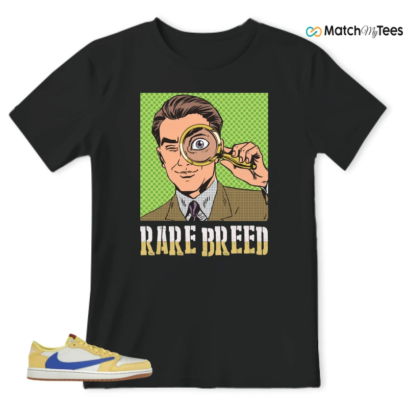 NIKE JORDAN 1 RETRO LOW OG SP TRAVIS SCOTT CANARY (WOMEN'S) SNEAKER Matching Tees t-shirt