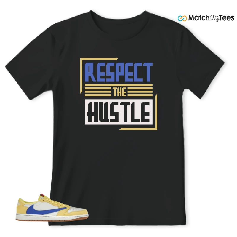 NIKE JORDAN 1 RETRO LOW OG SP TRAVIS SCOTT CANARY (WOMEN'S) SNEAKER Matching Tees t-shirt