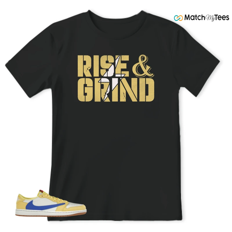 NIKE JORDAN 1 RETRO LOW OG SP TRAVIS SCOTT CANARY (WOMEN'S) SNEAKER Matching Tees t-shirt