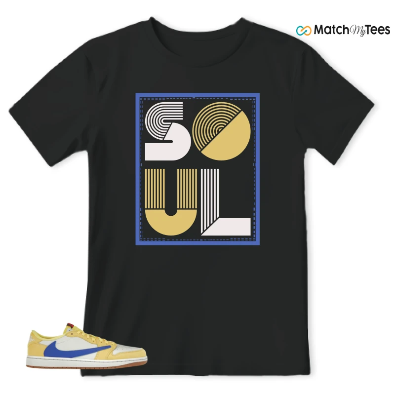 NIKE JORDAN 1 RETRO LOW OG SP TRAVIS SCOTT CANARY (WOMEN'S) SNEAKER Matching Tees t-shirt