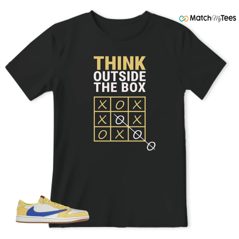 NIKE JORDAN 1 RETRO LOW OG SP TRAVIS SCOTT CANARY (WOMEN'S) SNEAKER Matching Tees t-shirt