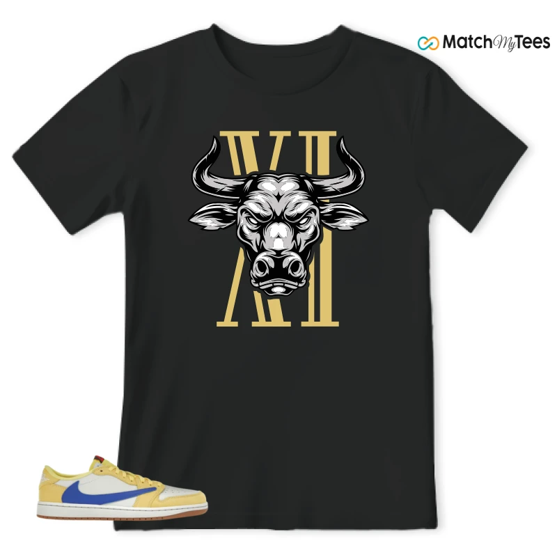 NIKE JORDAN 1 RETRO LOW OG SP TRAVIS SCOTT CANARY (WOMEN'S) SNEAKER Matching Tees t-shirt