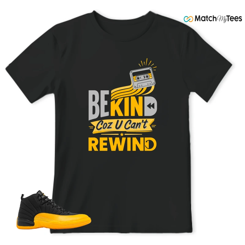 Be Kind Black matching T-shirt T-shirt