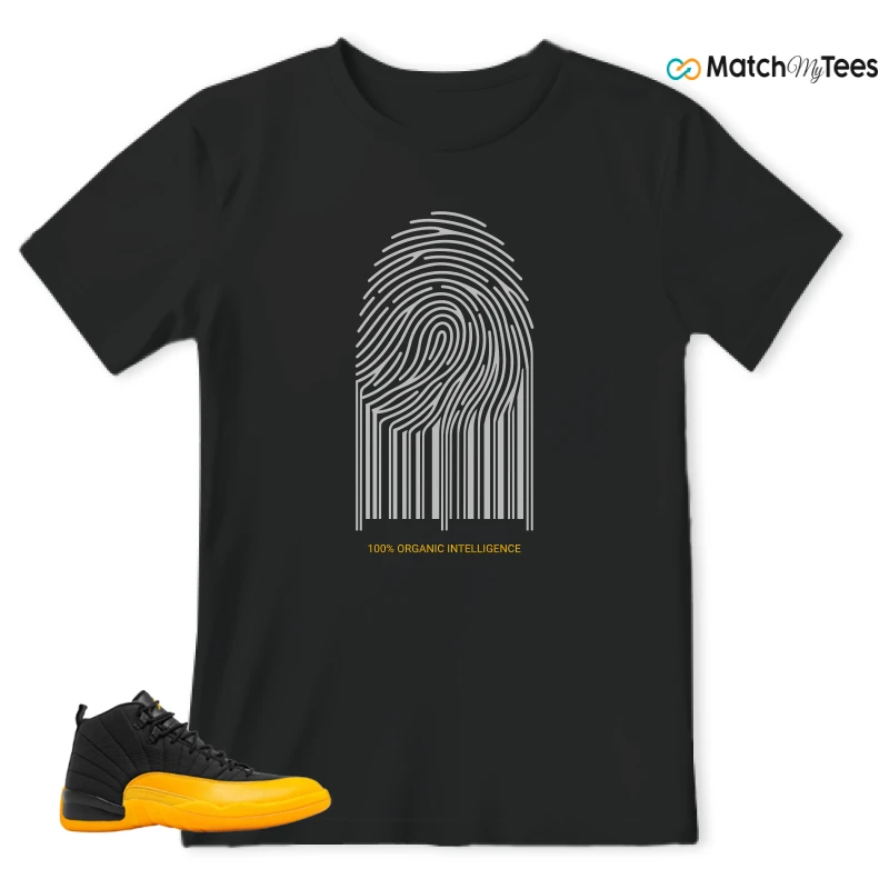 Fingerprint Morphs Black matching T-shirt T-shirt