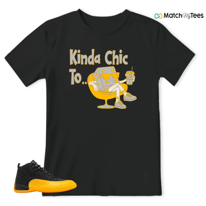 Kinda Chic Black matching T-shirt T-shirt