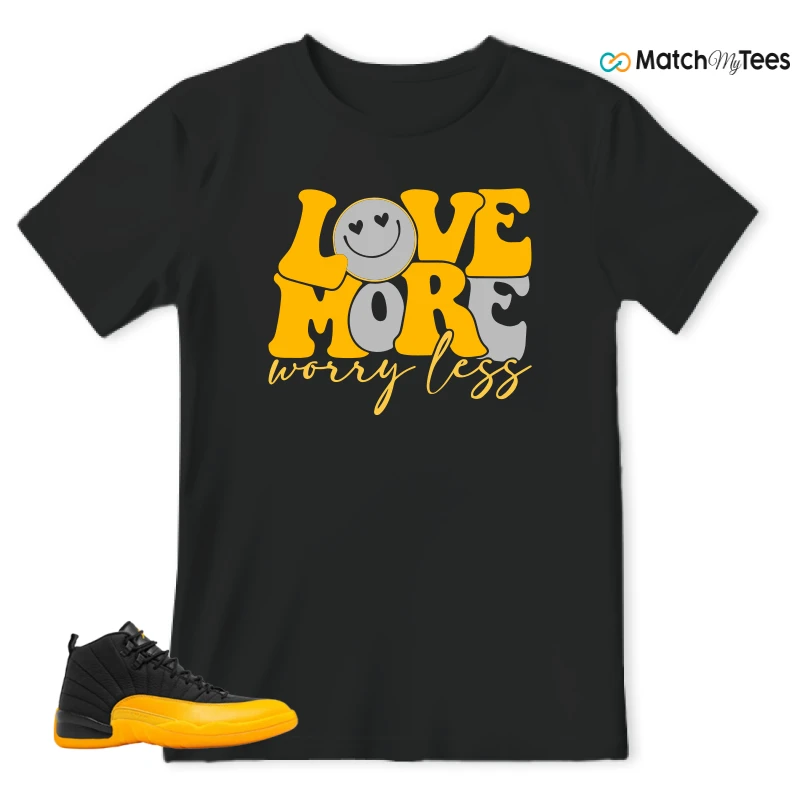 Love More Black matching T-shirt T-shirt