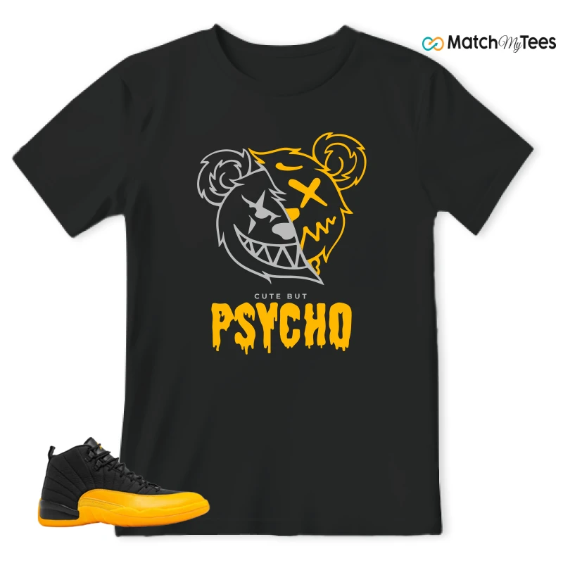 Psycho Teddy Black matching T-shirt T-shirt