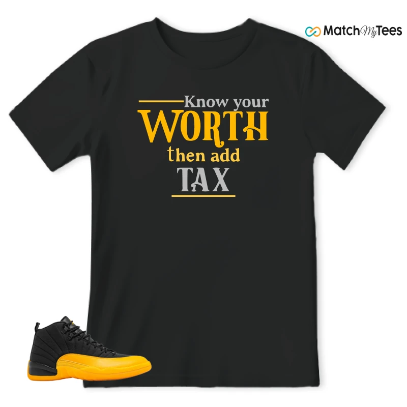 Worth Black matching T-shirt T-shirt
