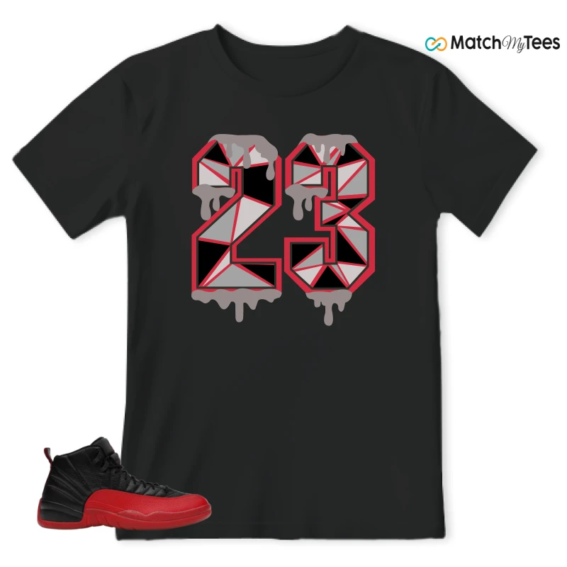NIKE JORDAN 12 RETRO FLU GAME (2025) SNEAKER Matching Tees t-shirt