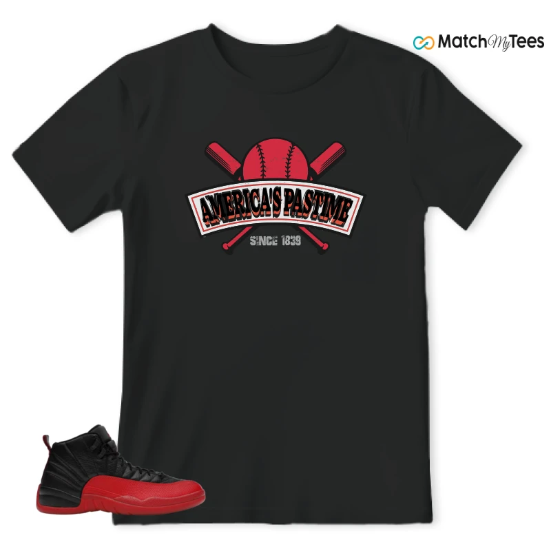 NIKE JORDAN 12 RETRO FLU GAME (2025) SNEAKER Matching Tees t-shirt