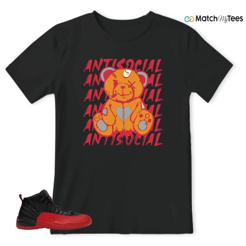 NIKE JORDAN 12 RETRO FLU GAME (2025) SNEAKER Matching Tees t-shirt