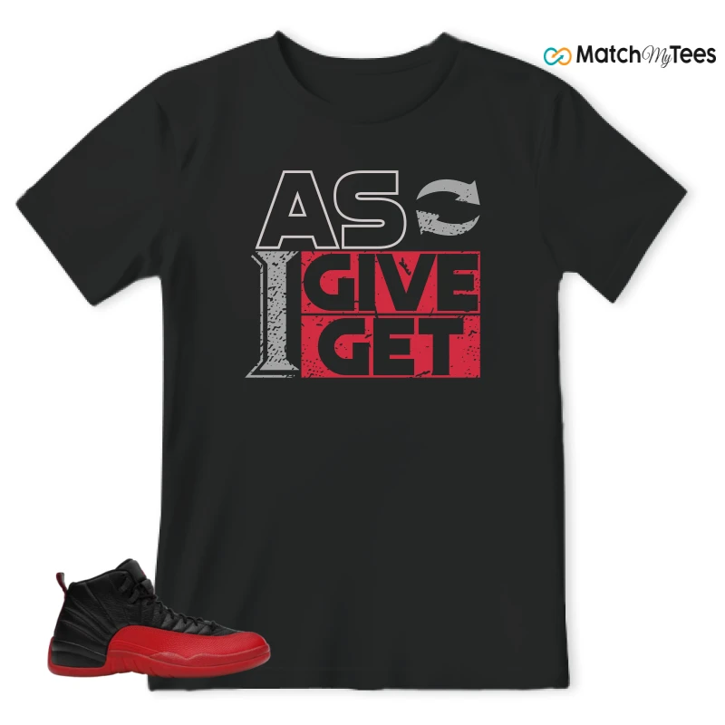 NIKE JORDAN 12 RETRO FLU GAME (2025) SNEAKER Matching Tees t-shirt