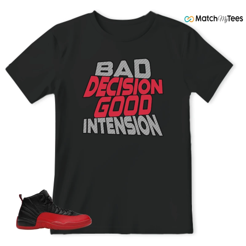 NIKE JORDAN 12 RETRO FLU GAME (2025) SNEAKER Matching Tees t-shirt