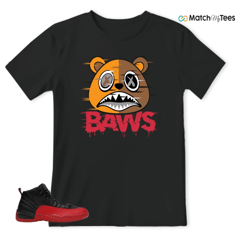 NIKE JORDAN 12 RETRO FLU GAME (2025) SNEAKER Matching Tees t-shirt