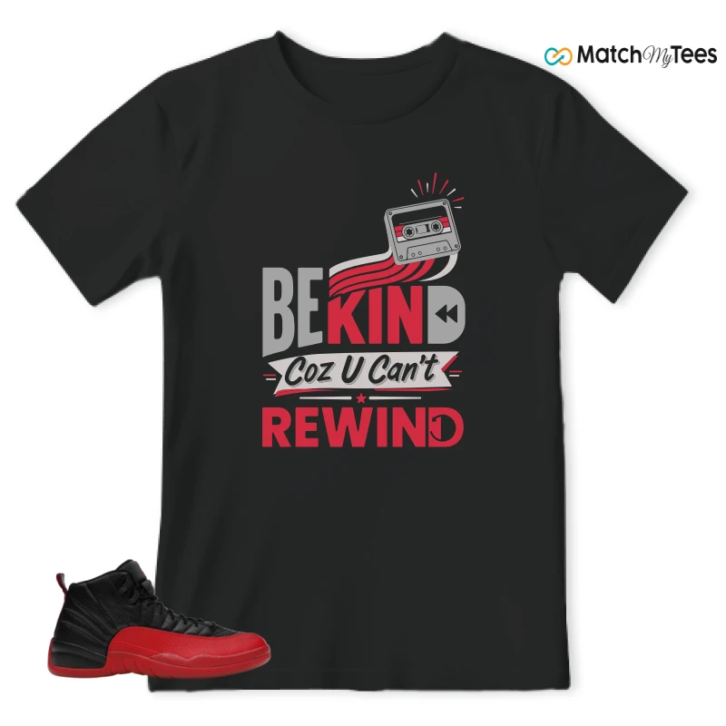 NIKE JORDAN 12 RETRO FLU GAME (2025) SNEAKER Matching Tees t-shirt