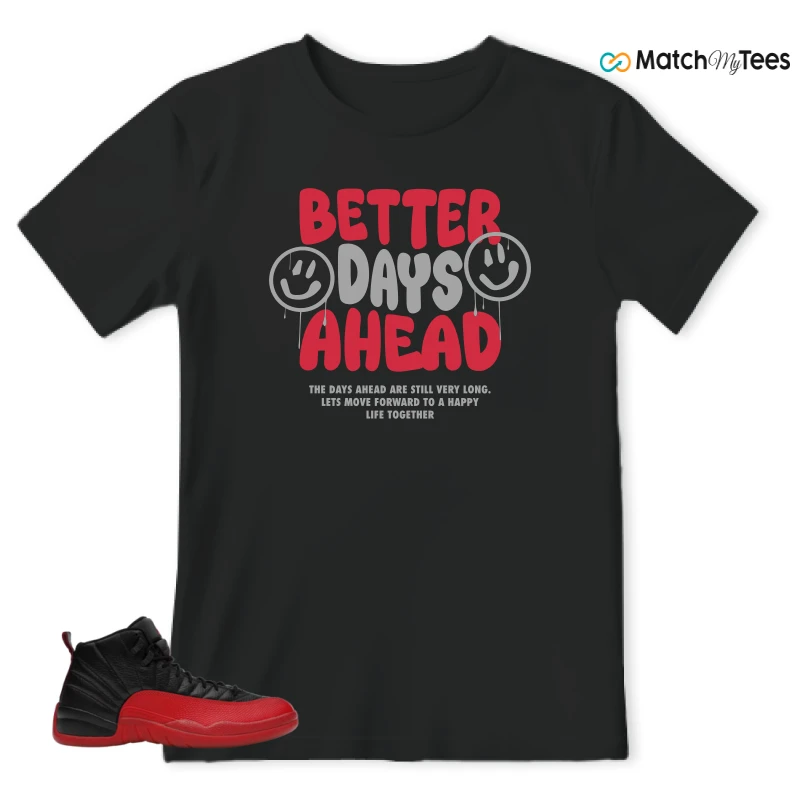 NIKE JORDAN 12 RETRO FLU GAME (2025) SNEAKER Matching Tees t-shirt
