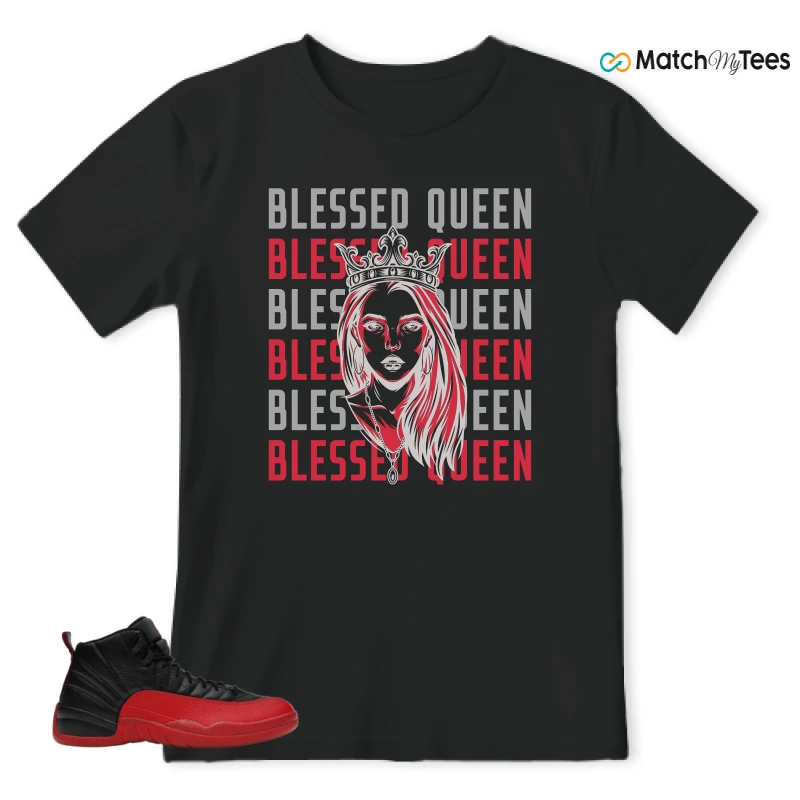 NIKE JORDAN 12 RETRO FLU GAME (2025) SNEAKER Matching Tees t-shirt