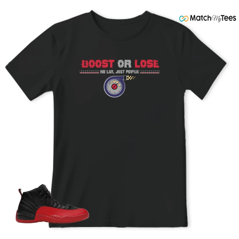 NIKE JORDAN 12 RETRO FLU GAME (2025) SNEAKER Matching Tees t-shirt