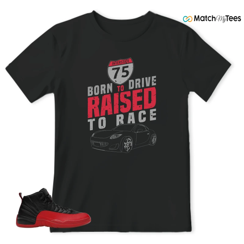 NIKE JORDAN 12 RETRO FLU GAME (2025) SNEAKER Matching Tees t-shirt