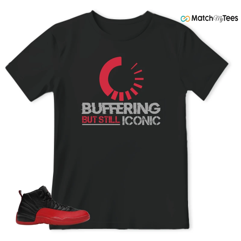 NIKE JORDAN 12 RETRO FLU GAME (2025) SNEAKER Matching Tees t-shirt