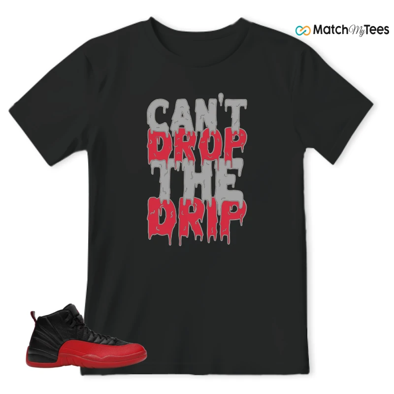 NIKE JORDAN 12 RETRO FLU GAME (2025) SNEAKER Matching Tees t-shirt