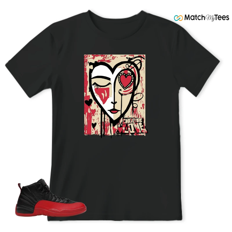 NIKE JORDAN 12 RETRO FLU GAME (2025) SNEAKER Matching Tees t-shirt