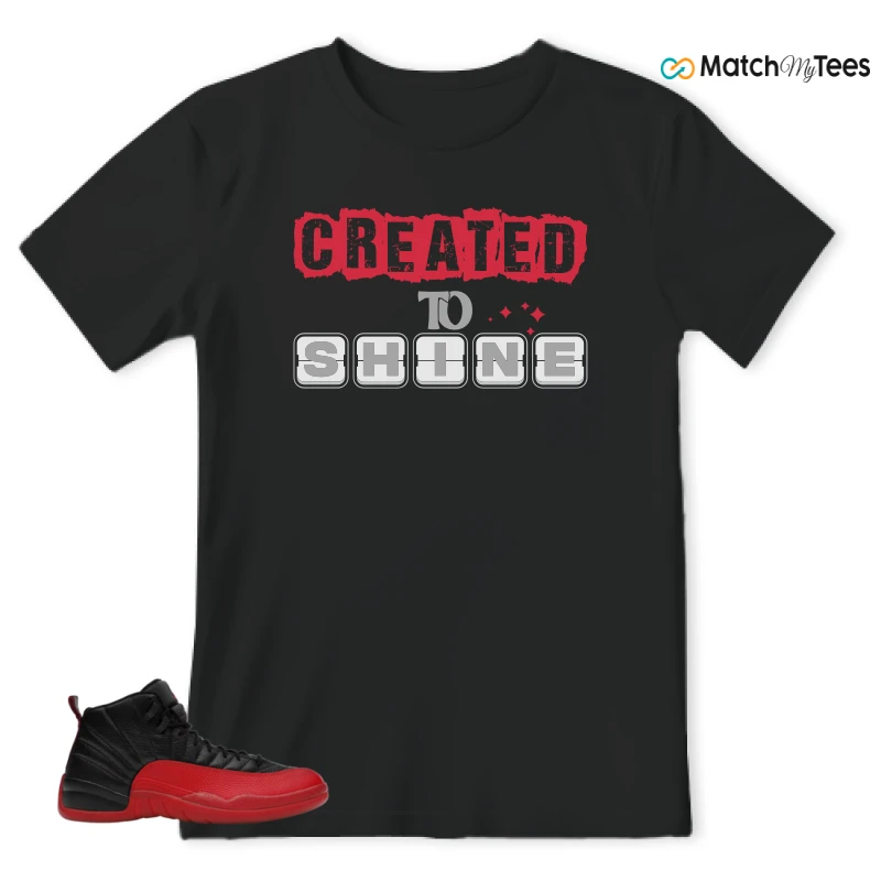 NIKE JORDAN 12 RETRO FLU GAME (2025) SNEAKER Matching Tees t-shirt