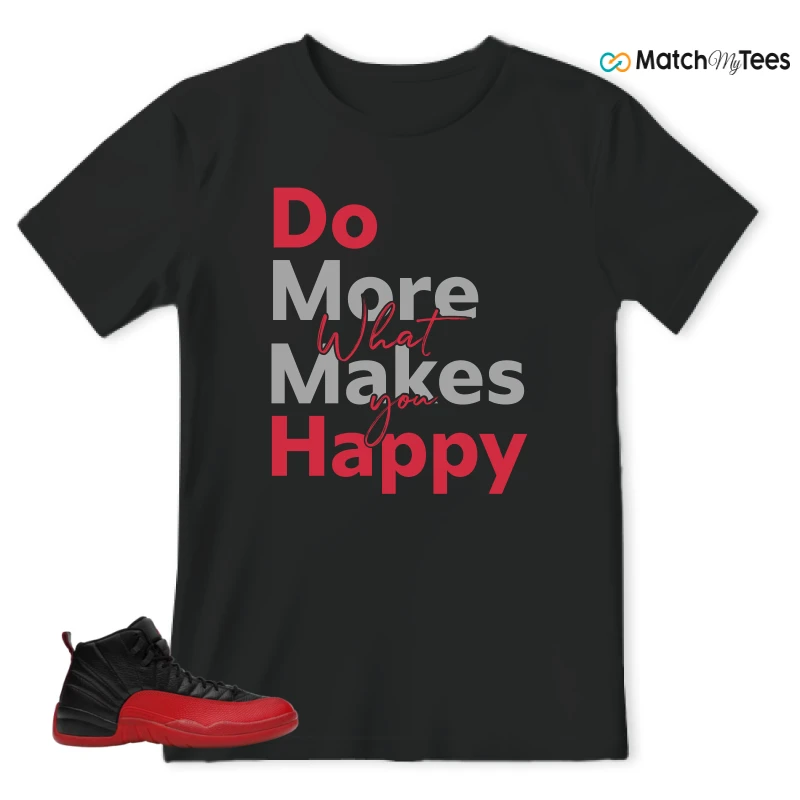 NIKE JORDAN 12 RETRO FLU GAME (2025) SNEAKER Matching Tees t-shirt