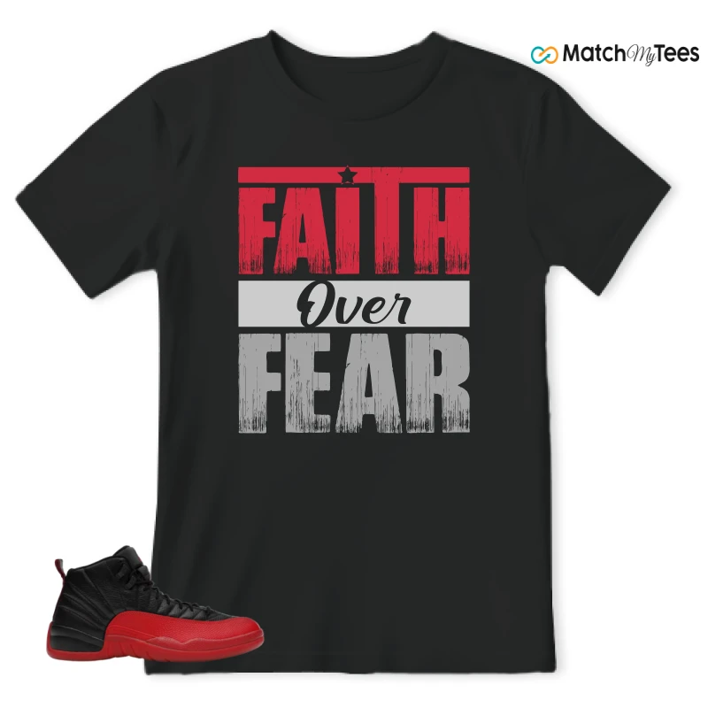 NIKE JORDAN 12 RETRO FLU GAME (2025) SNEAKER Matching Tees t-shirt
