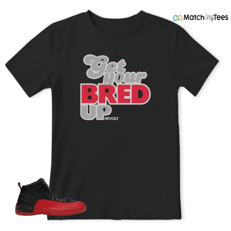NIKE JORDAN 12 RETRO FLU GAME (2025) SNEAKER Matching Tees t-shirt