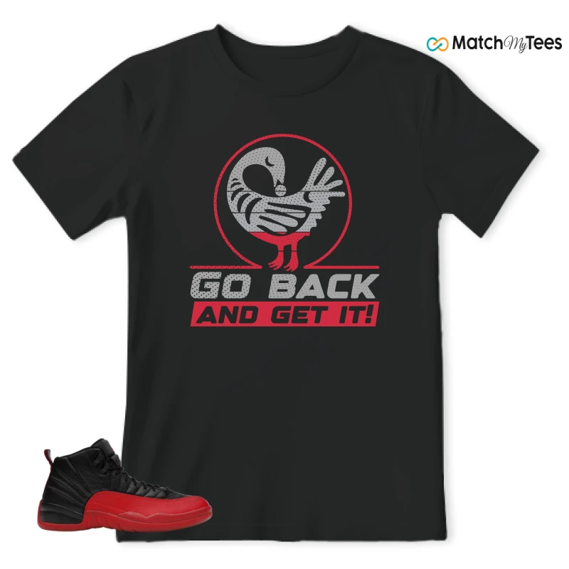 NIKE JORDAN 12 RETRO FLU GAME (2025) SNEAKER Matching Tees t-shirt