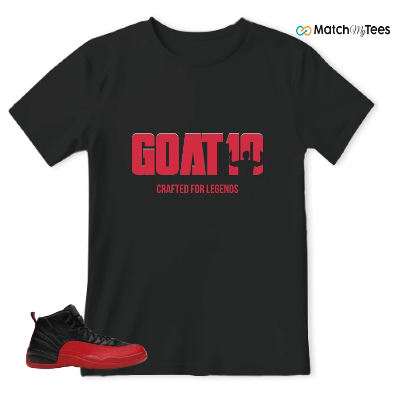NIKE JORDAN 12 RETRO FLU GAME (2025) SNEAKER Matching Tees t-shirt