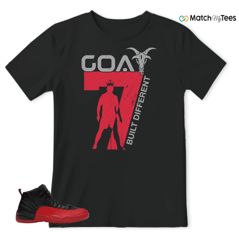 NIKE JORDAN 12 RETRO FLU GAME (2025) SNEAKER Matching Tees t-shirt