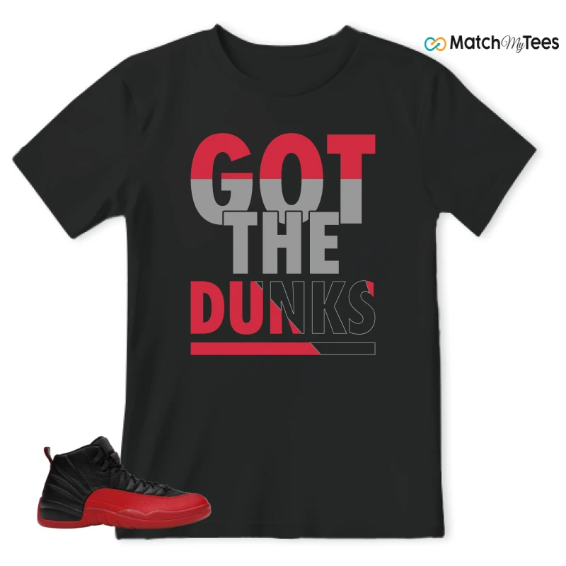 NIKE JORDAN 12 RETRO FLU GAME (2025) SNEAKER Matching Tees t-shirt