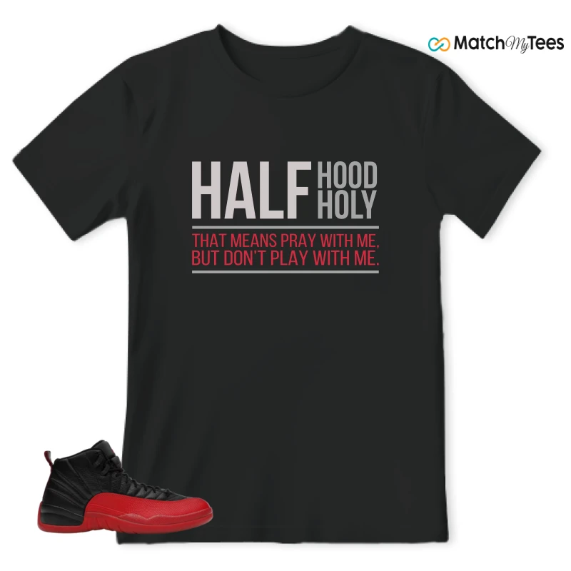 NIKE JORDAN 12 RETRO FLU GAME (2025) SNEAKER Matching Tees t-shirt