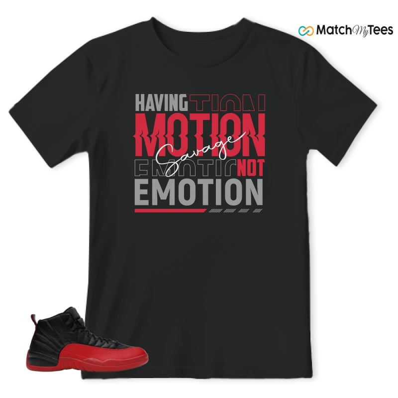 NIKE JORDAN 12 RETRO FLU GAME (2025) SNEAKER Matching Tees t-shirt