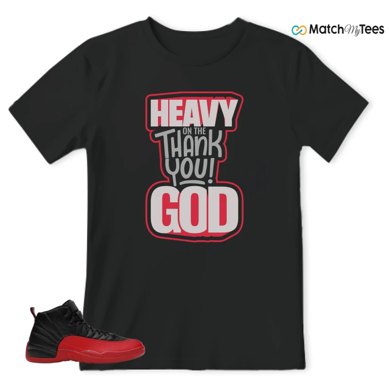 NIKE JORDAN 12 RETRO FLU GAME (2025) SNEAKER Matching Tees t-shirt