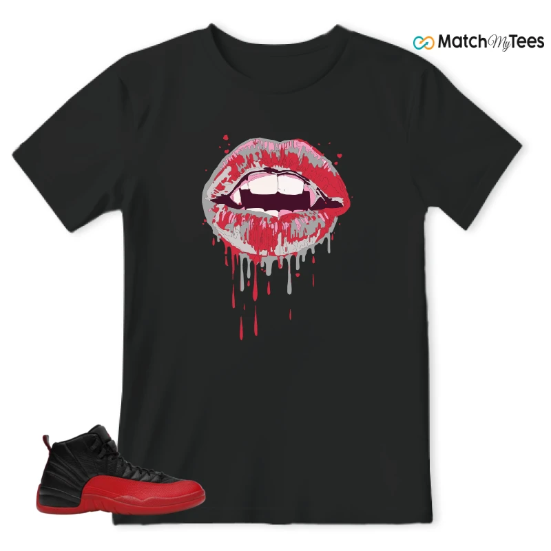 NIKE JORDAN 12 RETRO FLU GAME (2025) SNEAKER Matching Tees t-shirt