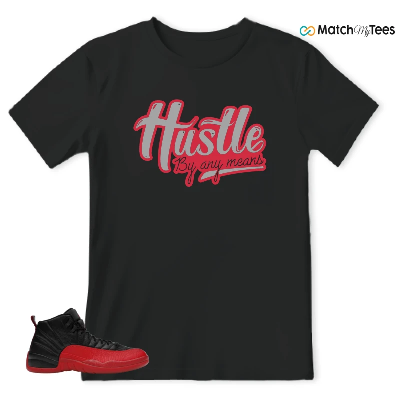 NIKE JORDAN 12 RETRO FLU GAME (2025) SNEAKER Matching Tees t-shirt