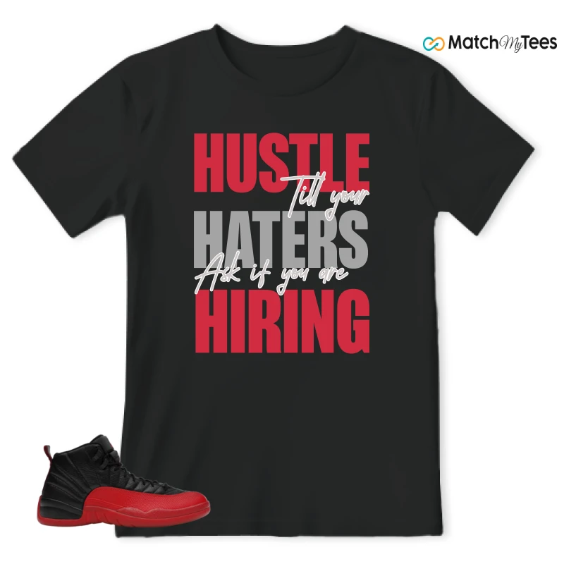 NIKE JORDAN 12 RETRO FLU GAME (2025) SNEAKER Matching Tees t-shirt