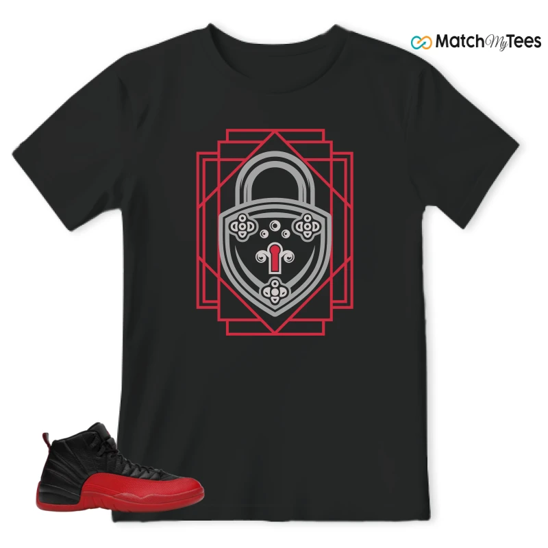NIKE JORDAN 12 RETRO FLU GAME (2025) SNEAKER Matching Tees t-shirt