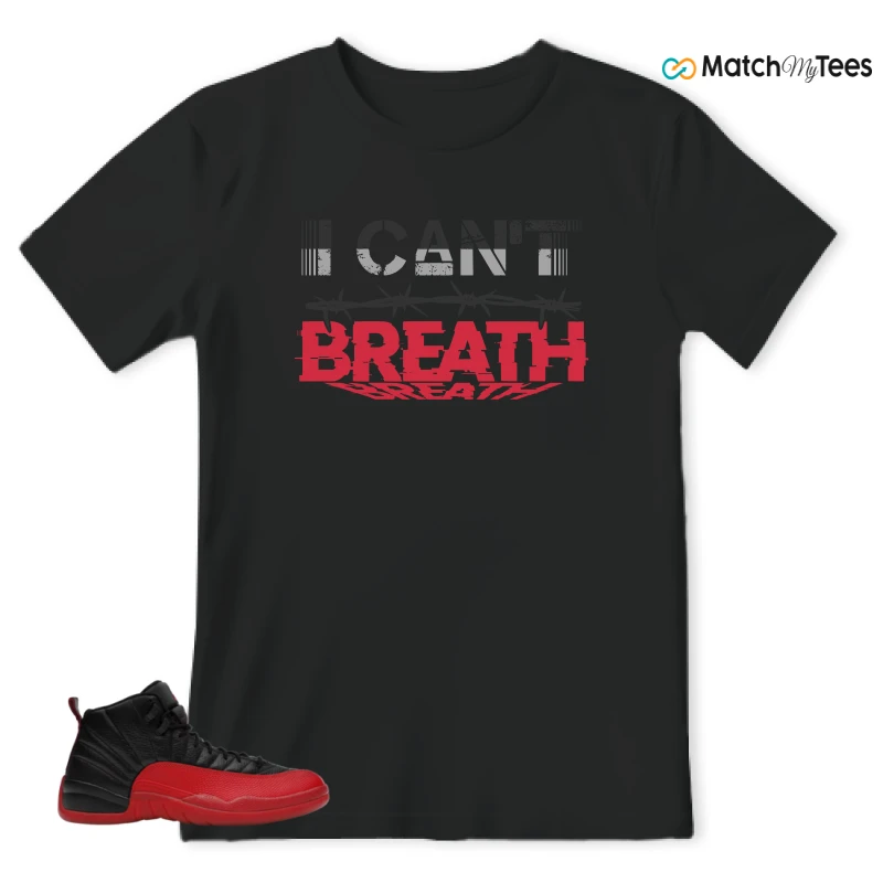 NIKE JORDAN 12 RETRO FLU GAME (2025) SNEAKER Matching Tees t-shirt