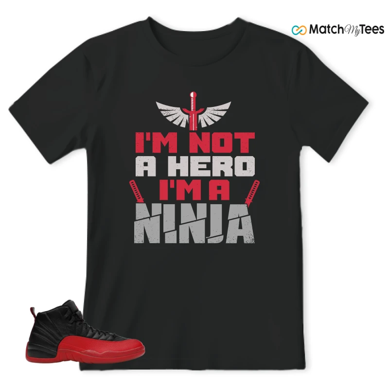 NIKE JORDAN 12 RETRO FLU GAME (2025) SNEAKER Matching Tees t-shirt